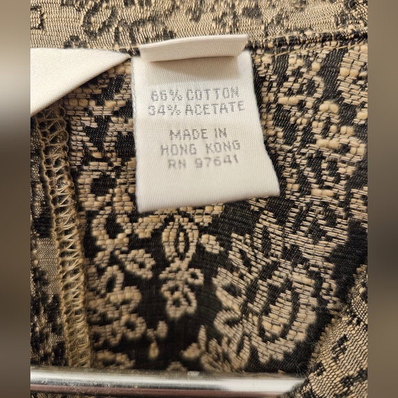 NWOT - J. Jill Tapestry Dark Bronze Blazet - Size 18W - Picture 6 of 11